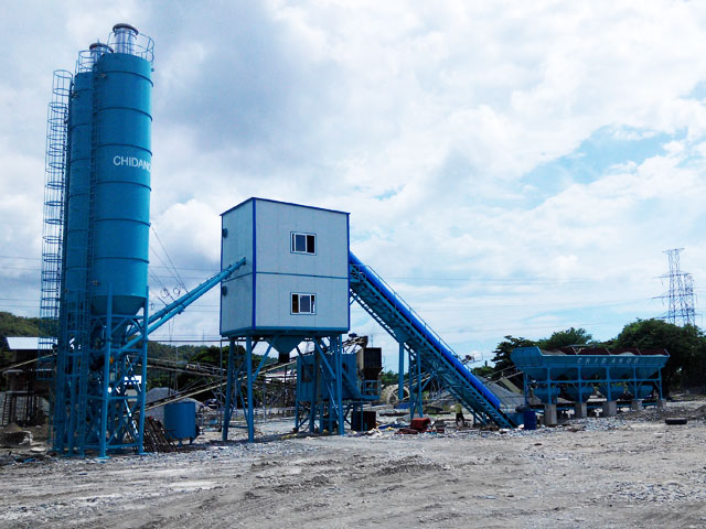 HZS60混凝土攪拌(bàn)站